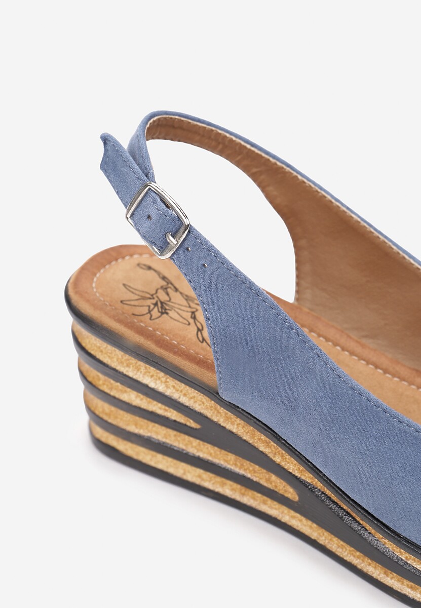 Niebieskie Sandały Phoishis