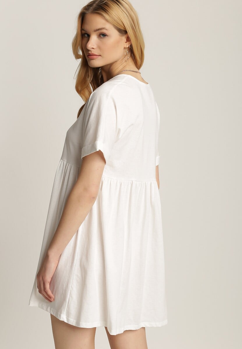 Biała Sukienka Netheithe