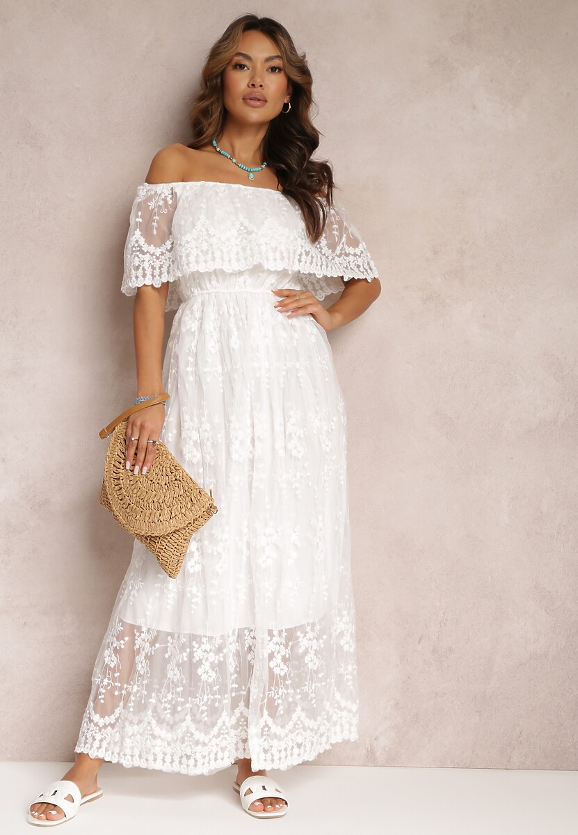 Biała Sukienka Phrixiasse