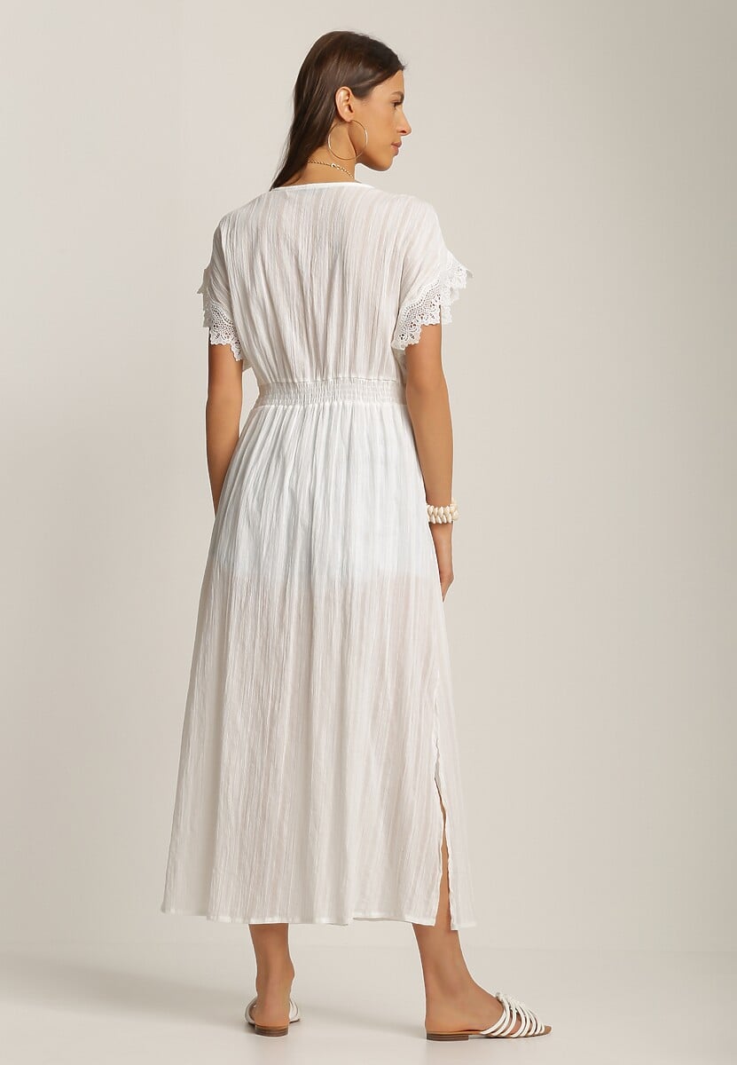 Biała Sukienka Menipheshi