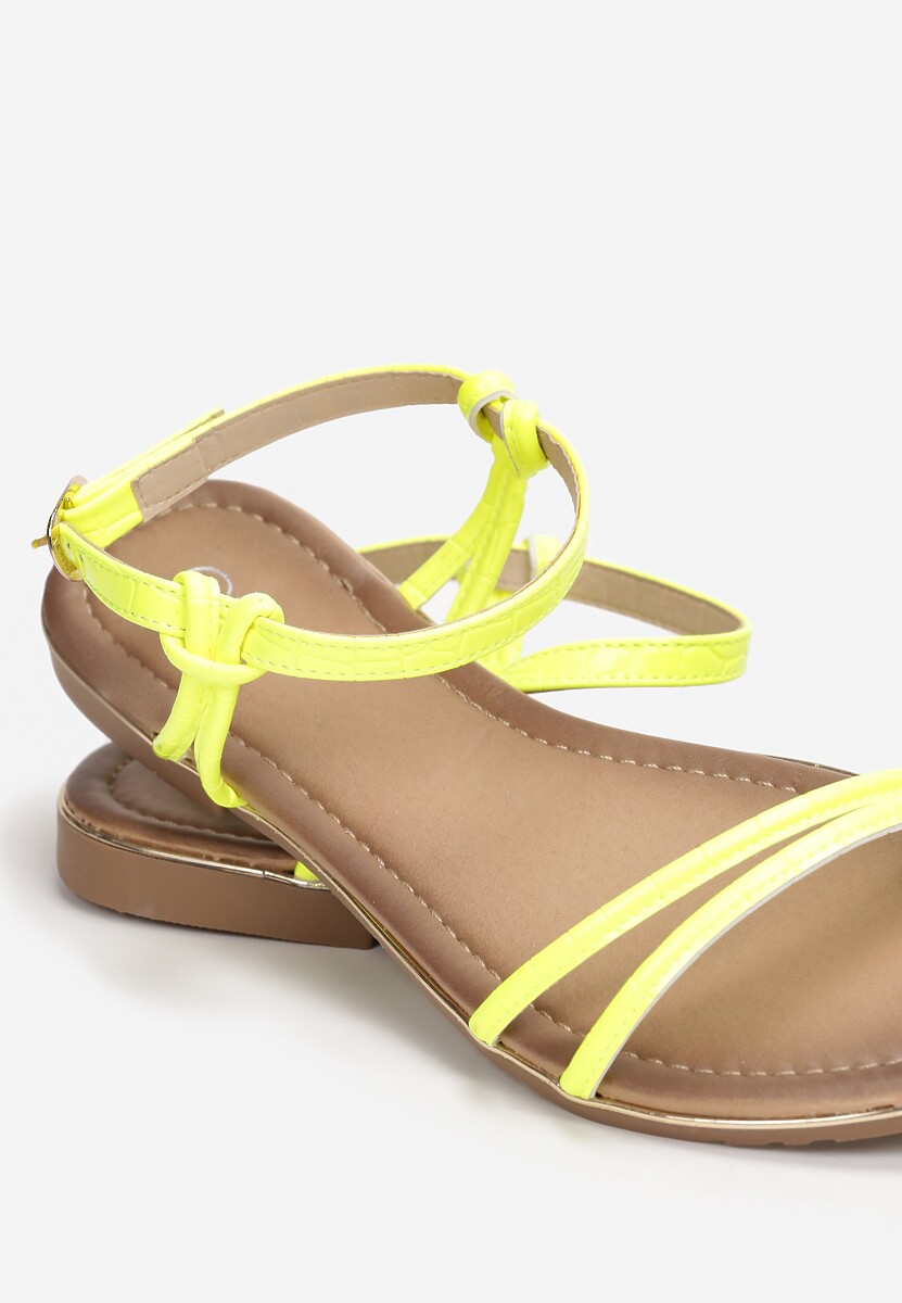 Żółte Sandały Ashosi