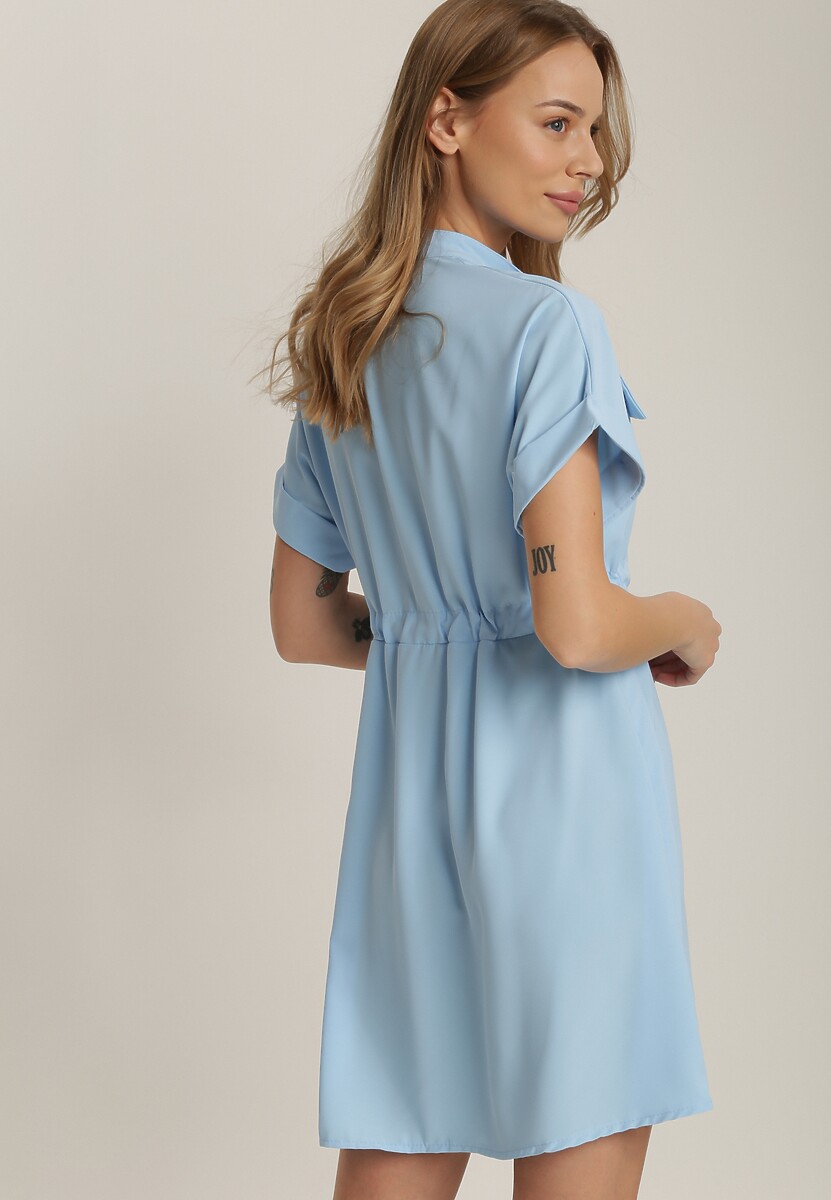 Niebieska Sukienka Acosisha