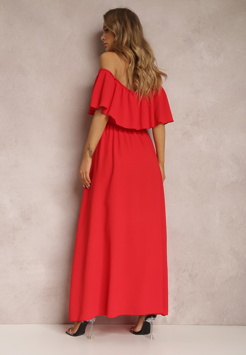 Czerwona Sukienka Toraer