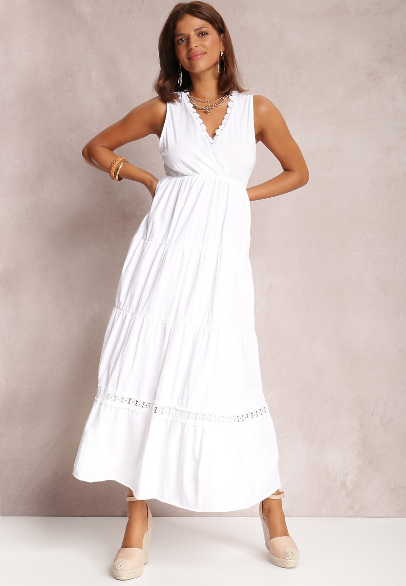 Biała Sukienka Philyphe