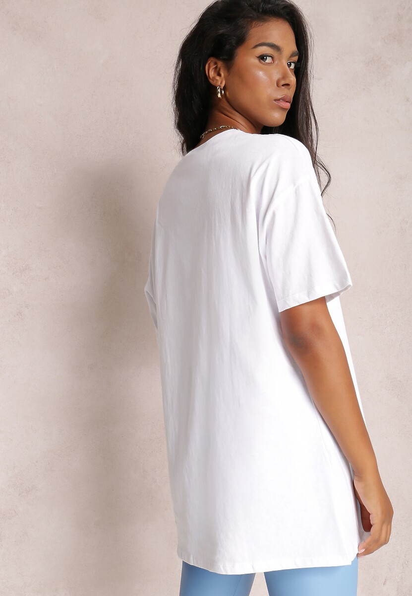 Biały T-shirt Levenolda