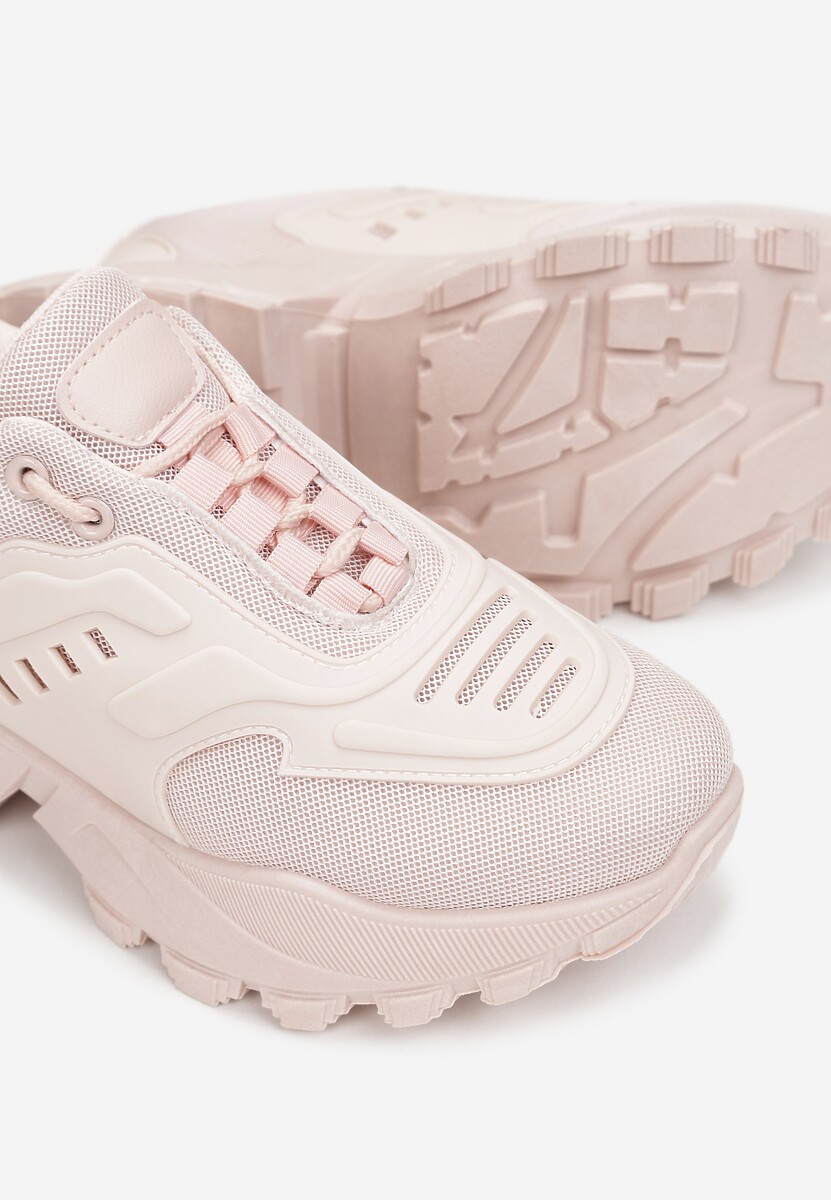 Różowe Sneakersy Tinlyss