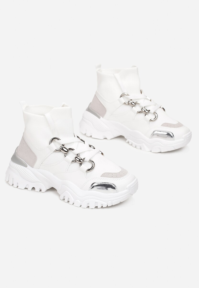 Białe Sneakersy Gwenena