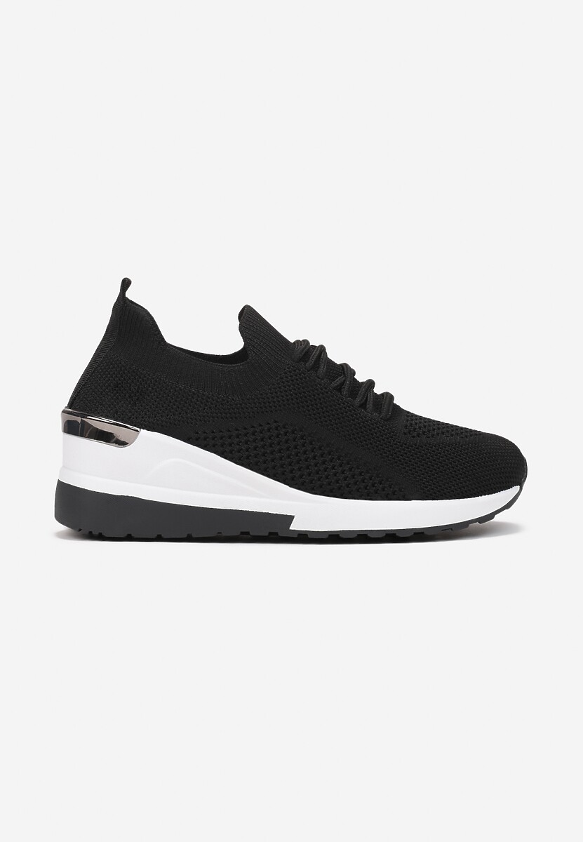 Czarne Sneakersy Eluna 3