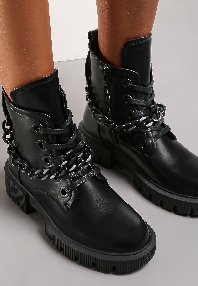 Botine negre Chelrah 2