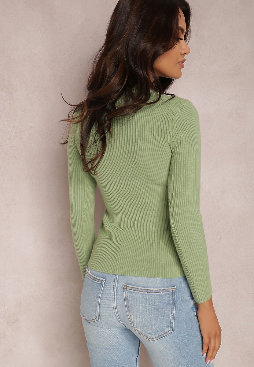 Zielony Sweter Astania