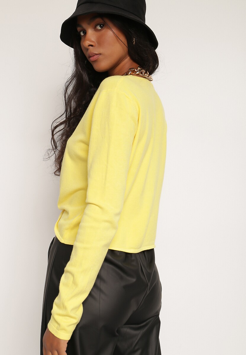 Żółty Sweter Serrulla