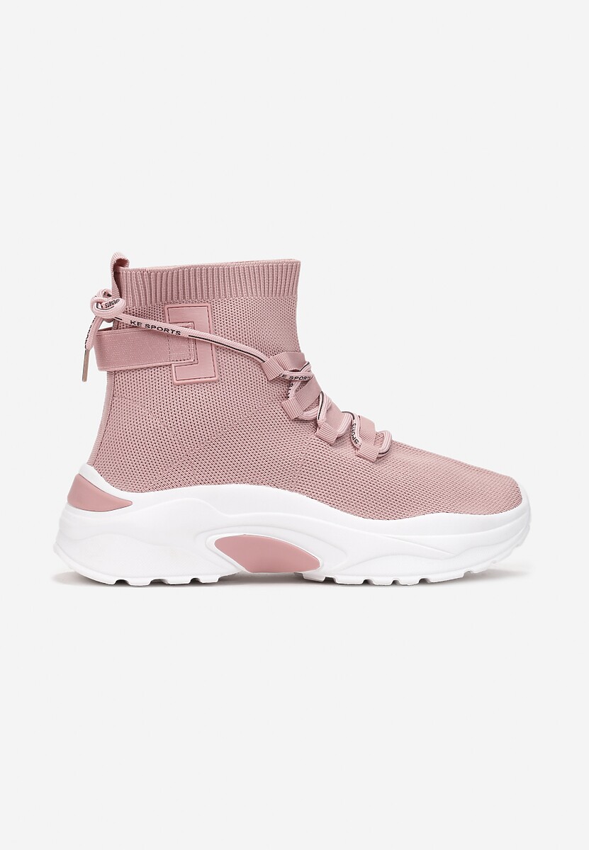Różowe Sneakersy Diomerine