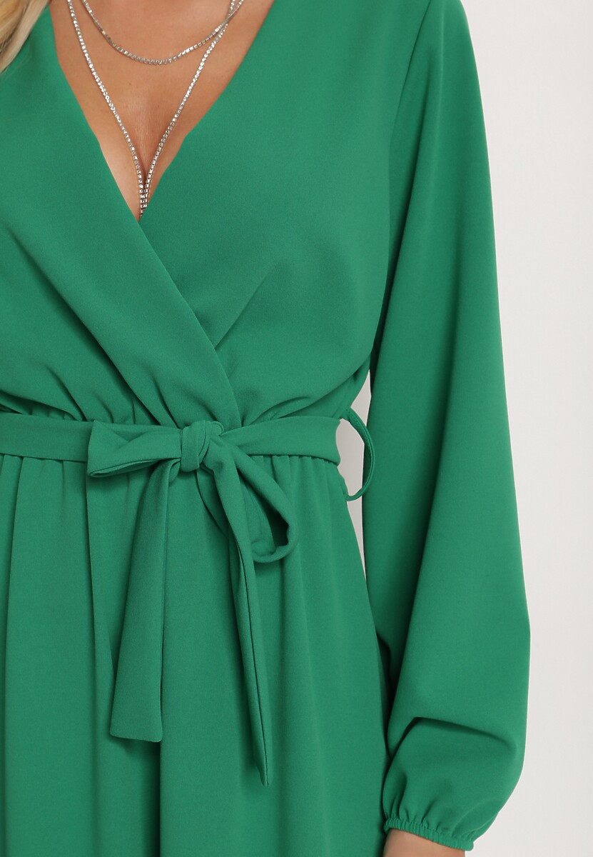 Zielona Sukienka Elrinneth