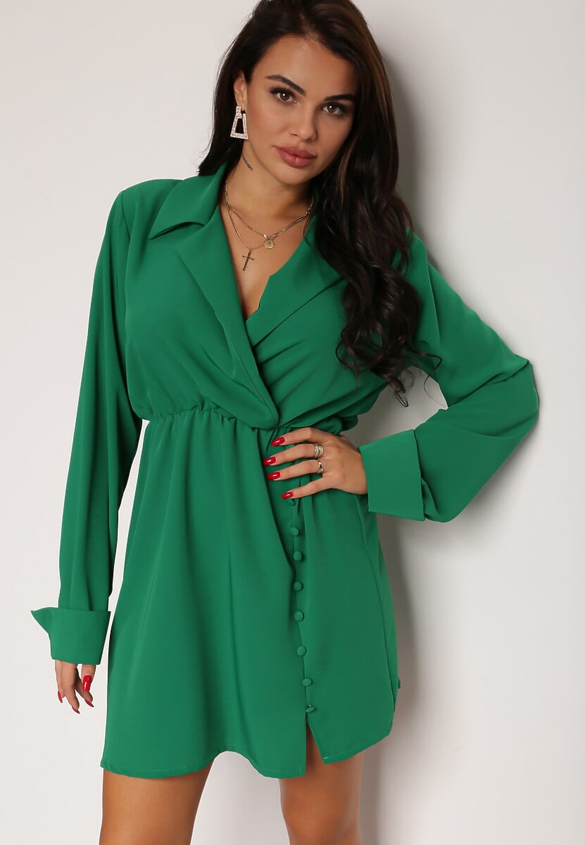 Zielona Sukienka Tyrera