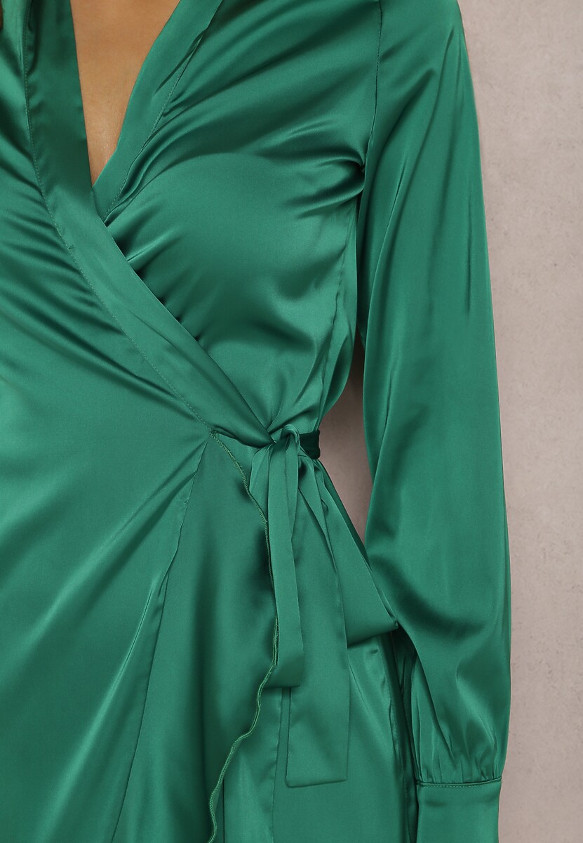 Zielona Sukienka Klymilea