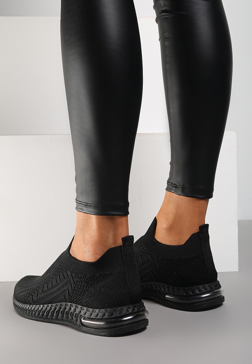 Czarne Buty Sportowe Eudenia 2