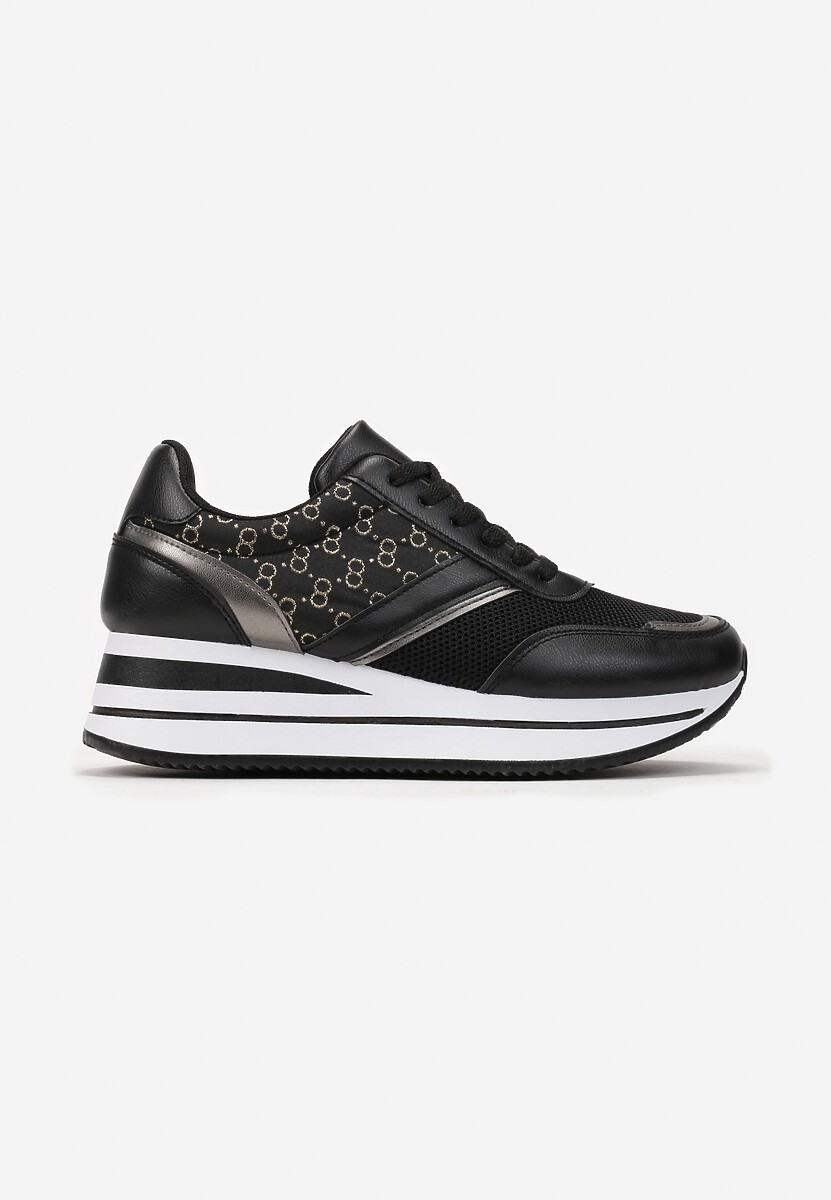 Czarne Sneakersy Thellonia 3