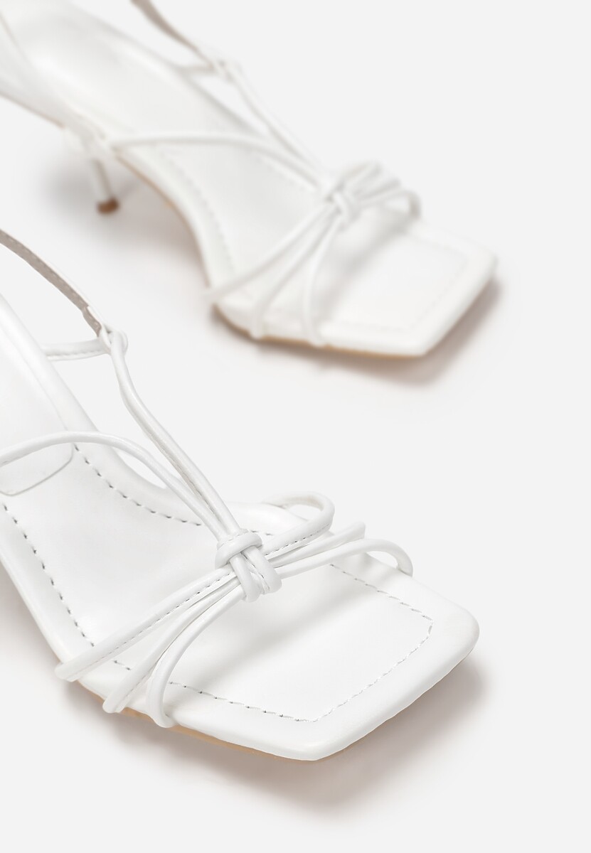Białe Sandały Thalon