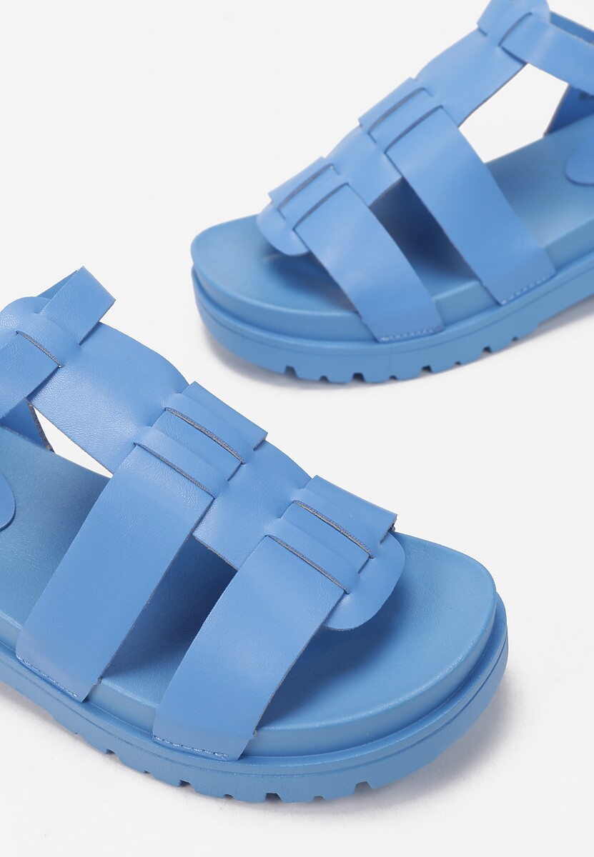 Niebieskie Sandały Alemosyne