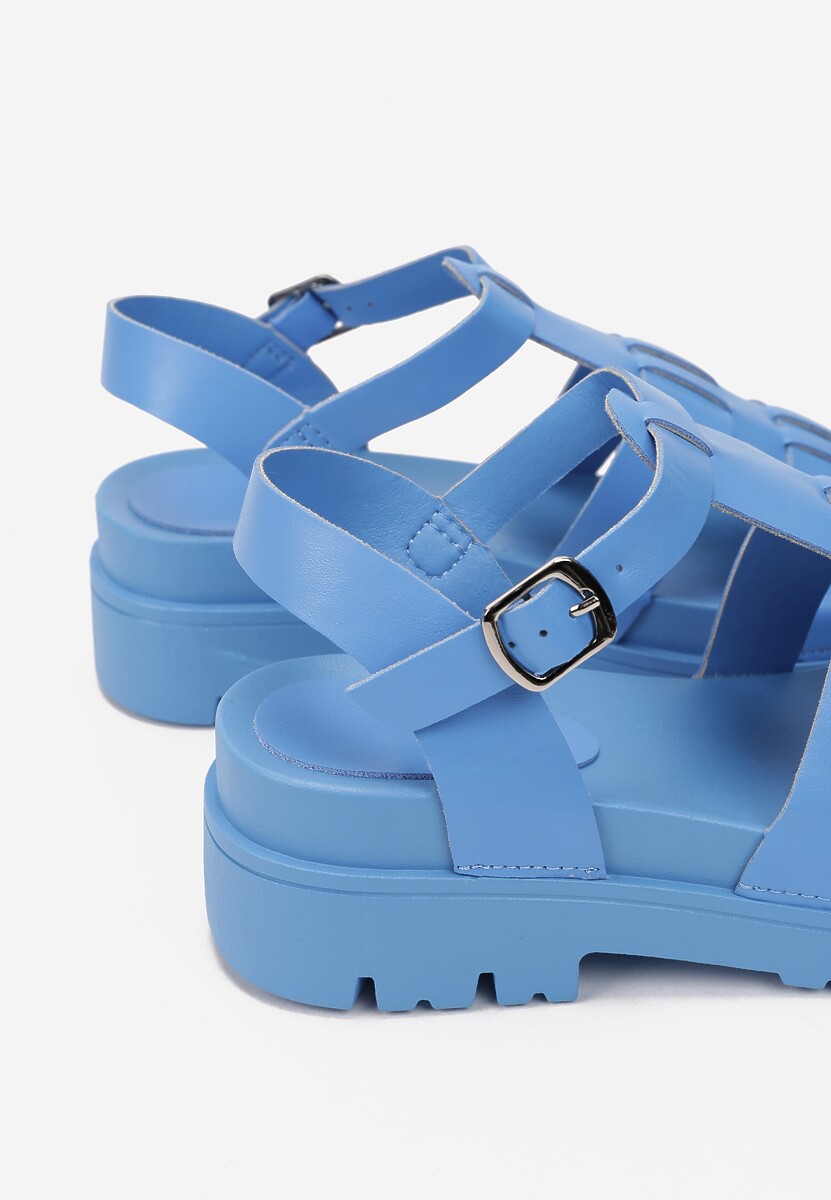 Niebieskie Sandały Alemosyne