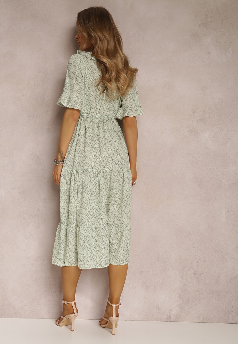 Rochie verde deschis Diba 3