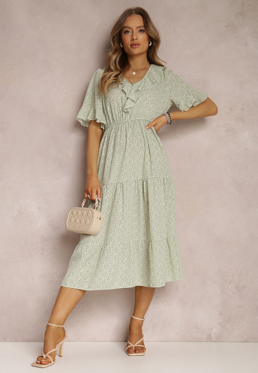 Rochie verde deschis Diba 1