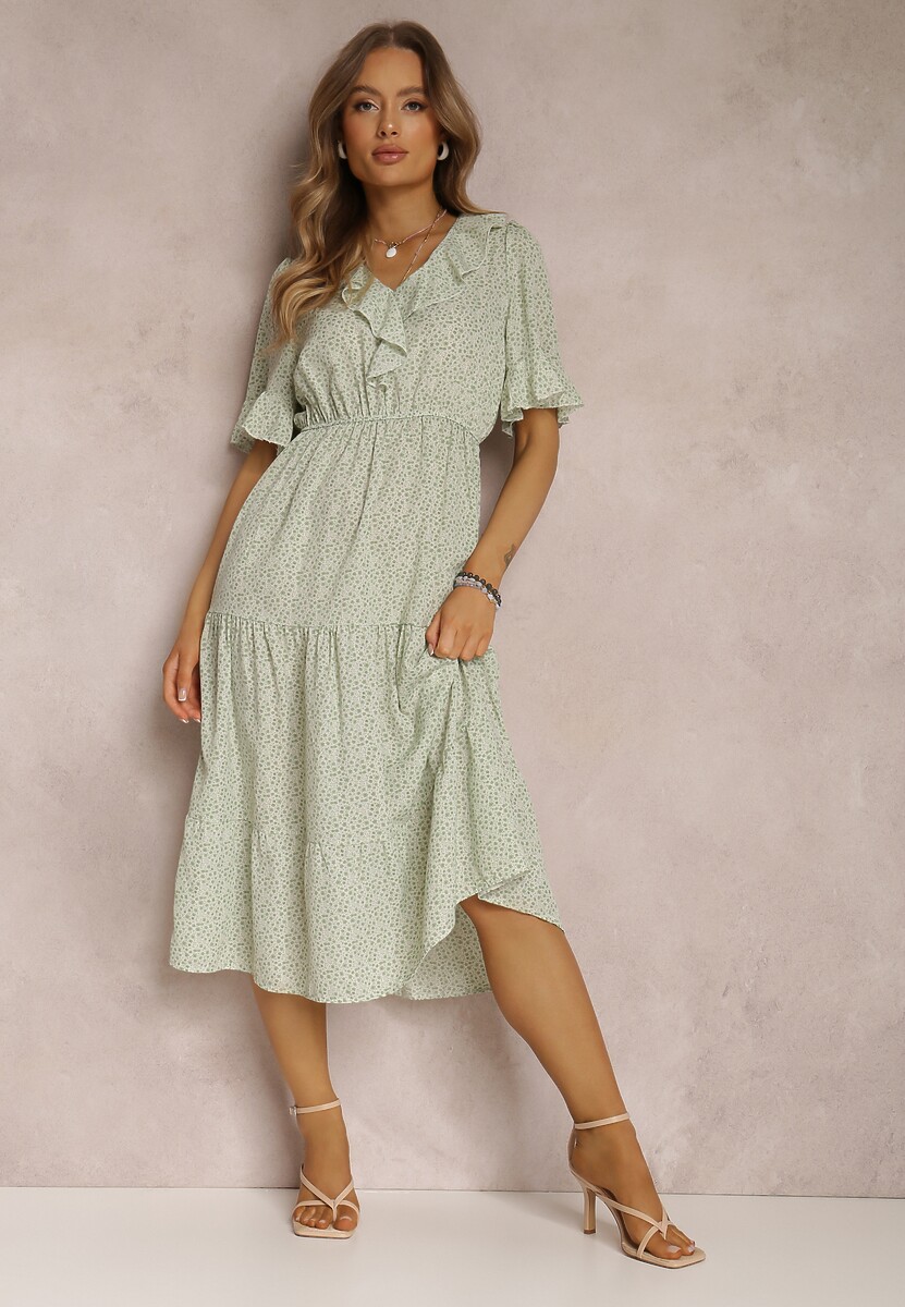 Rochie verde deschis Diba 2