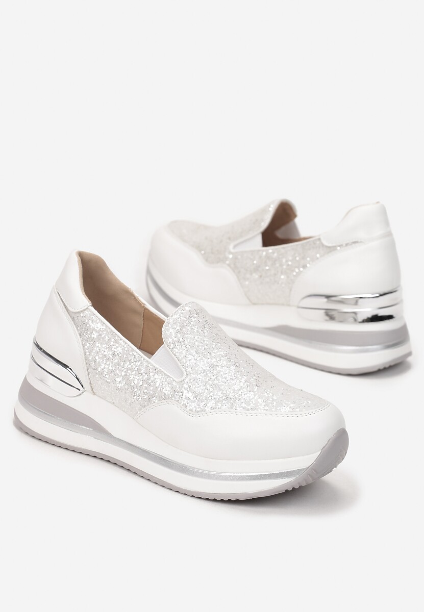 Białe Sneakersy Thessale