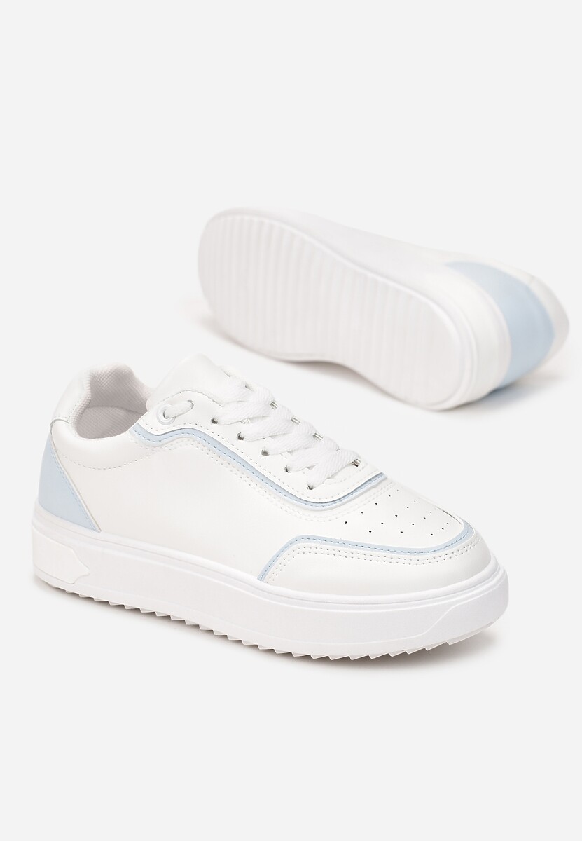 Biało-Niebieskie Sneakersy  Oreithoreia