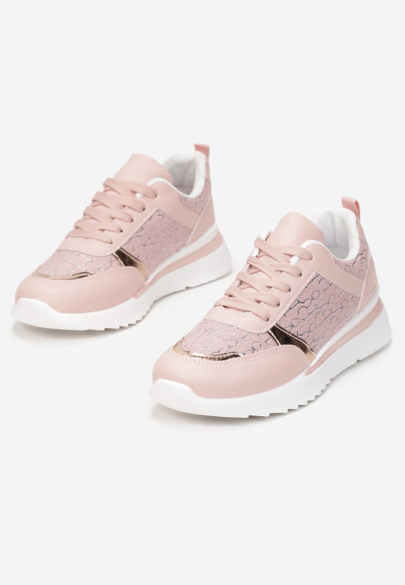 Różowe Sneakersy Clymania