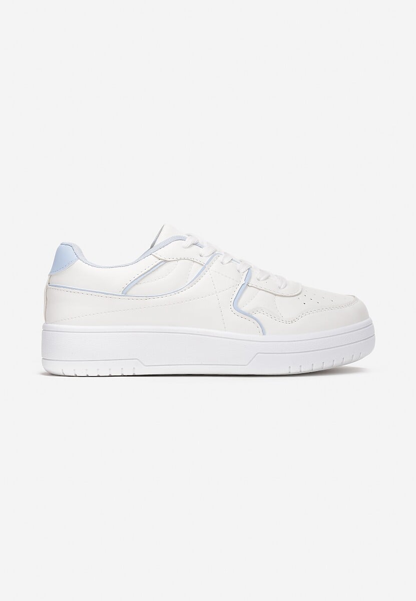 Biało-Niebieskie Sneakersy  Canastis