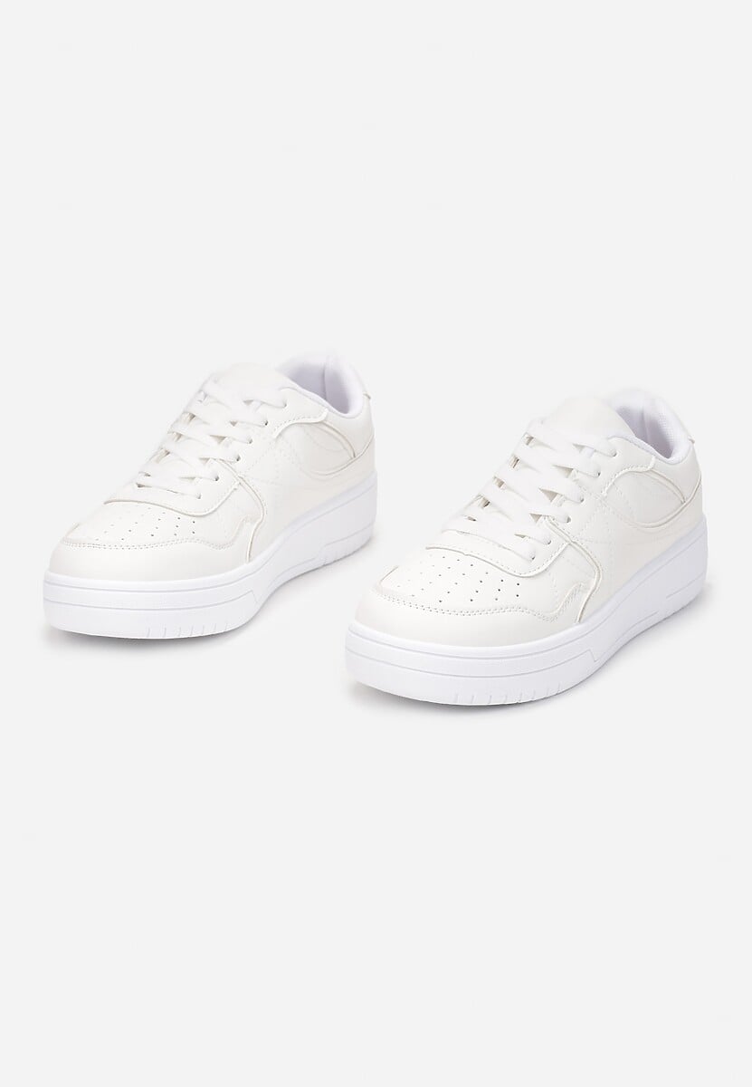 Białe Sneakersy Canastis