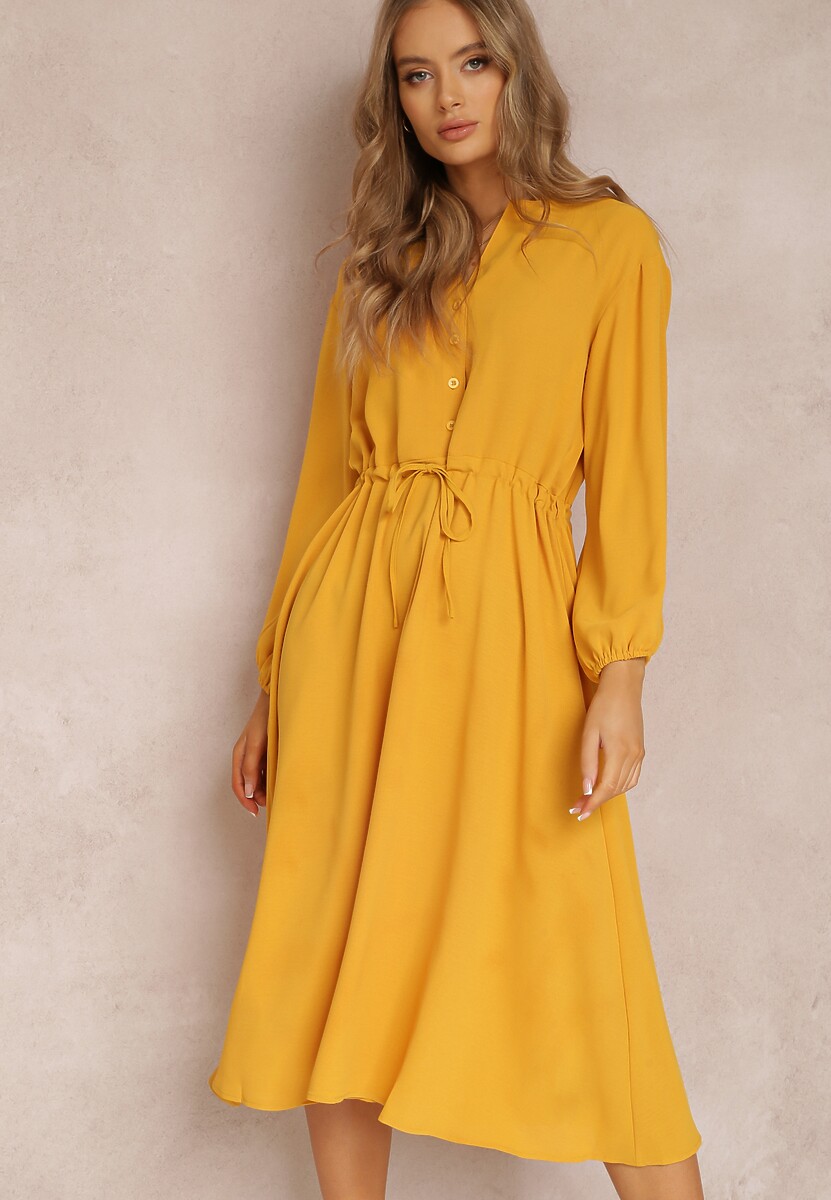 Żółta Sukienka Ismile