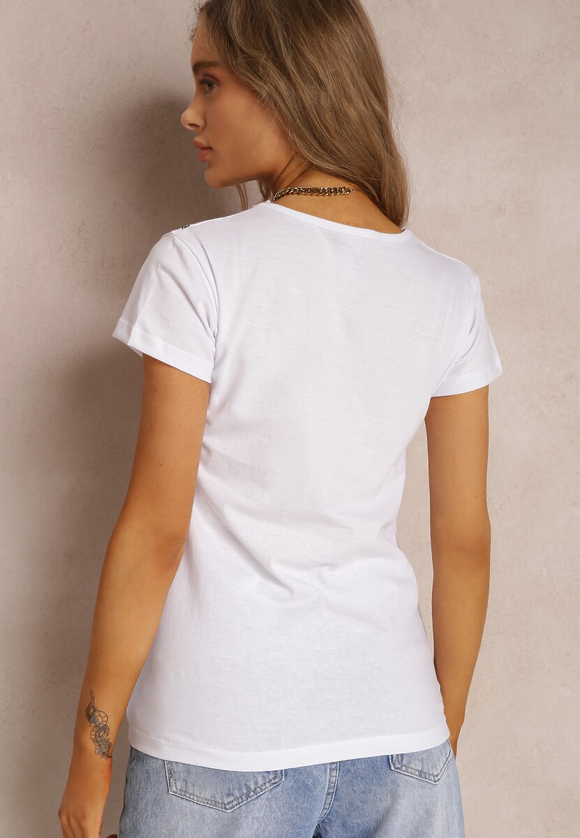 Biały T-shirt Phererine