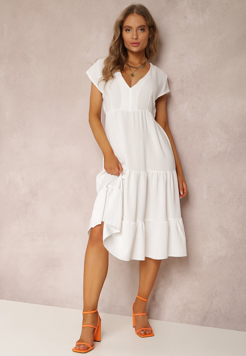 Biała Sukienka Egeira
