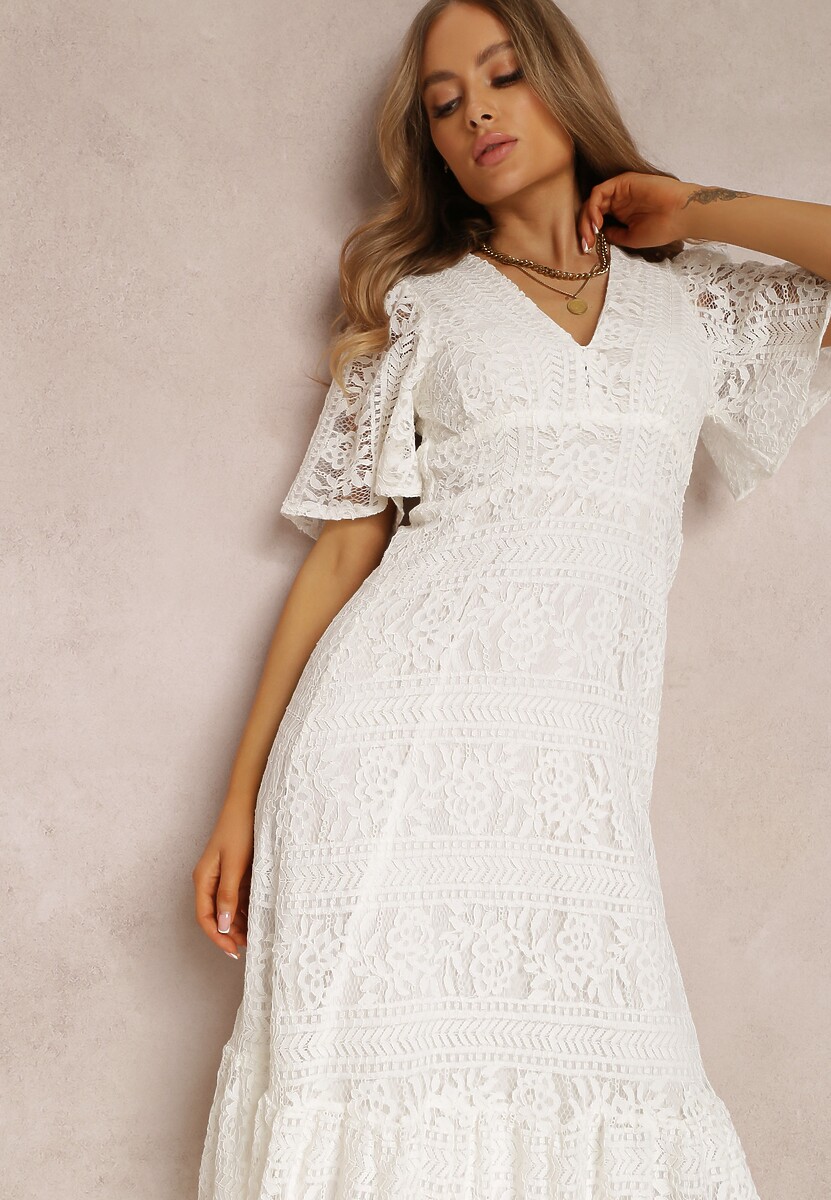 Biała Sukienka Corelaia