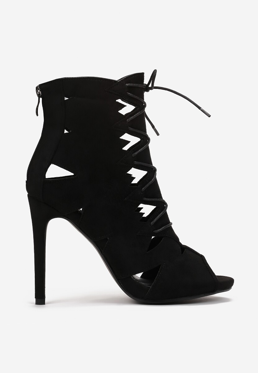 Czarne Sandały Darios 3