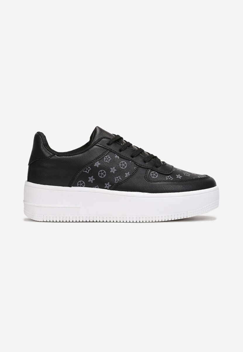 Czarne Sneakersy Ampione 3