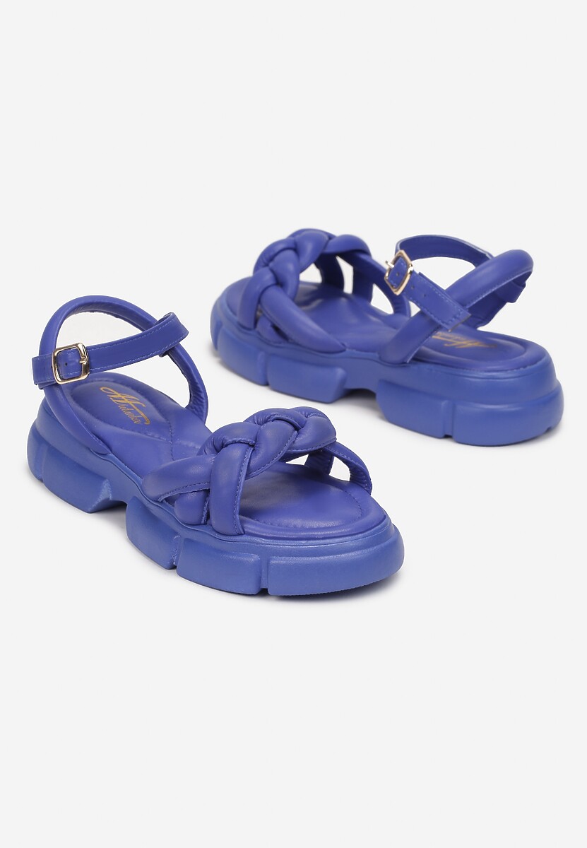 Niebieskie Sandały Rhodastis