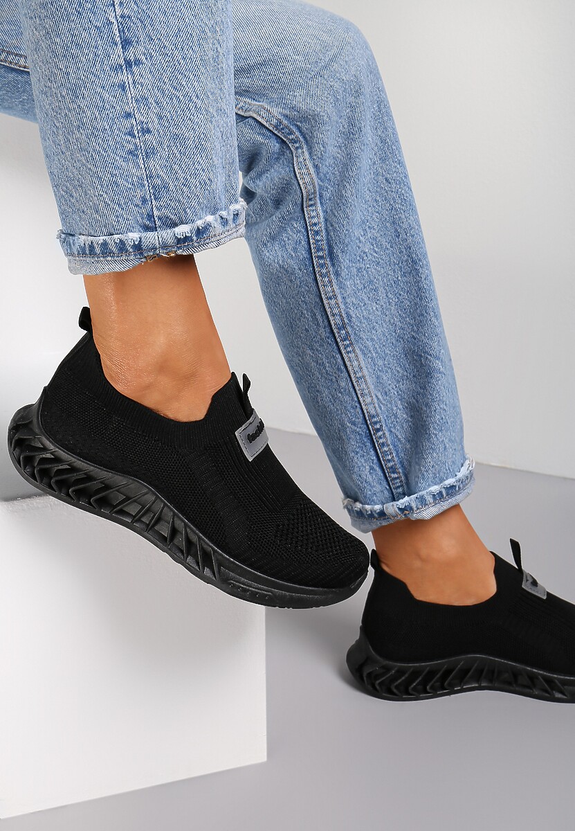 Czarne Buty Sportowe Meneimon 2