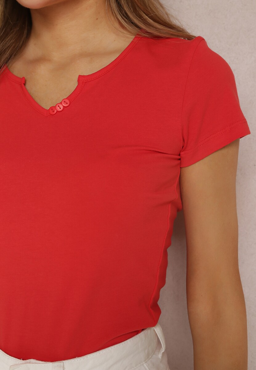 Czerwony T-shirt Amarhyse