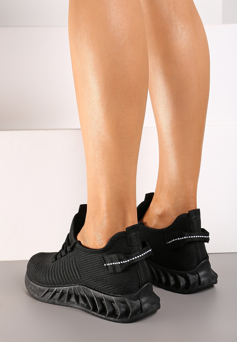Czarne Buty Sportowe Hesereia 3