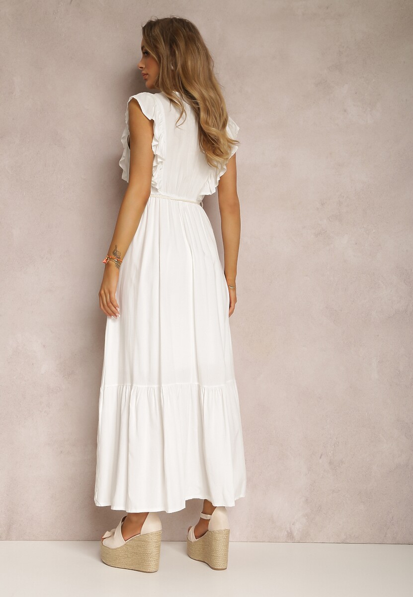 Rochie Albă Ampanie 3