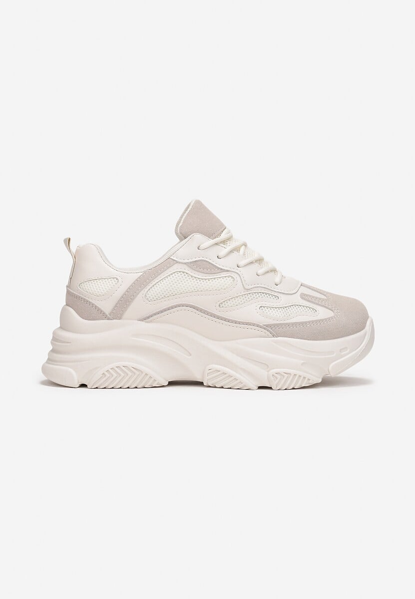 Beżowe Sneakersy Linde 3
