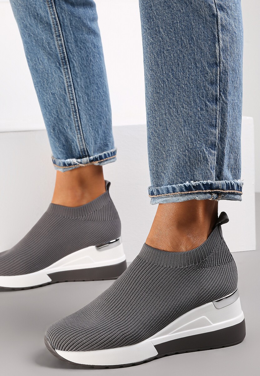 Szare Sneakersy Gulof 1