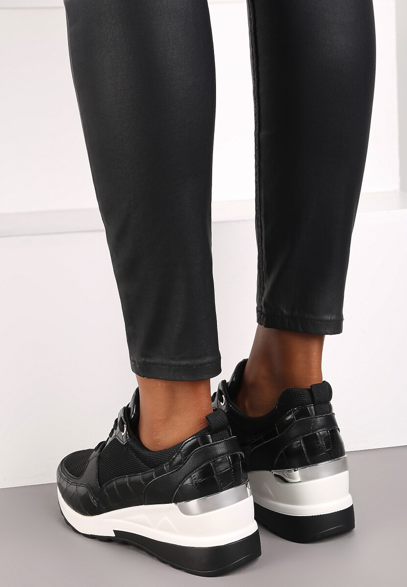 Czarne Sneakersy Ianthynome 2