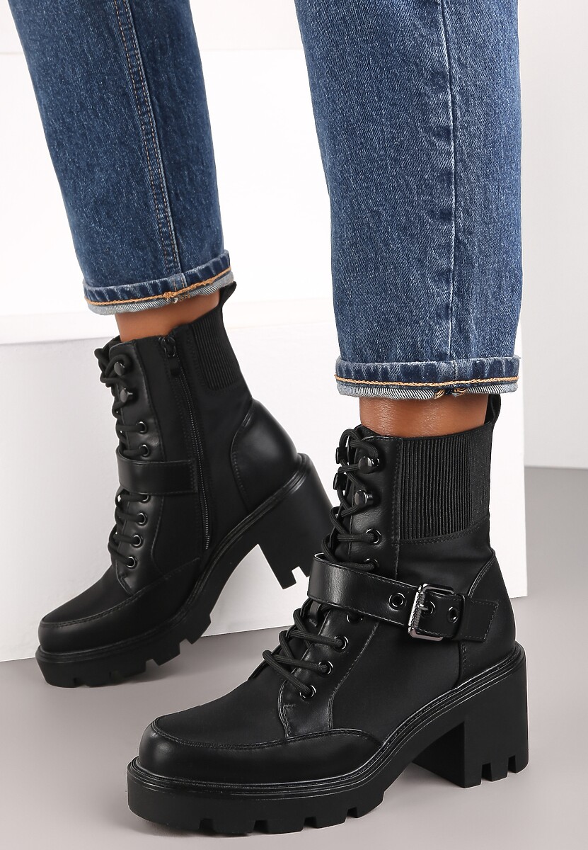 Botine negre Phisyla 1