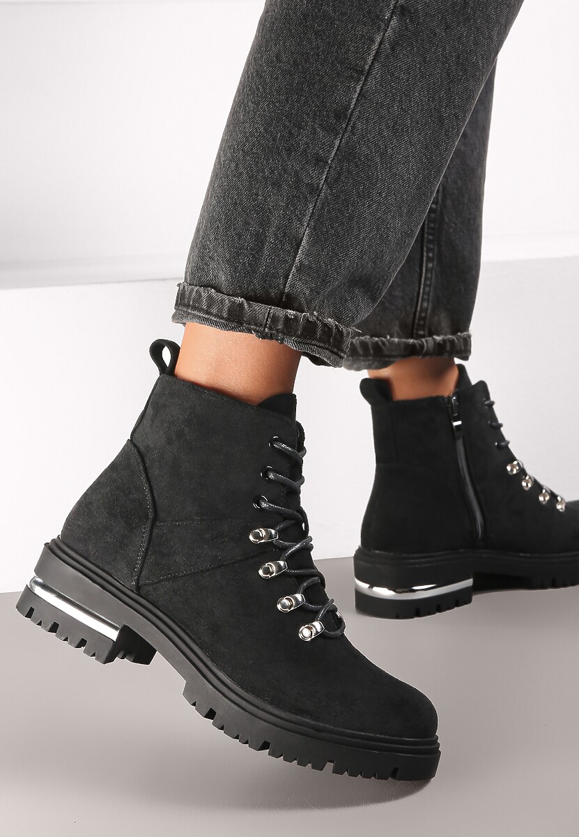 Botine negre Zoette 2