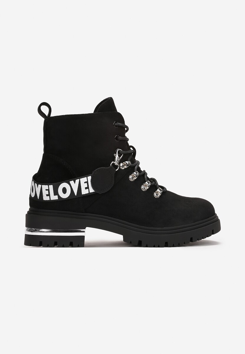 Botine negre Zoette 3
