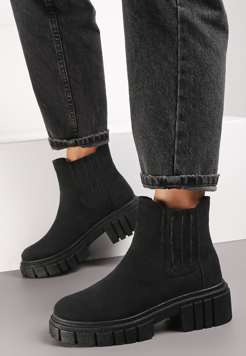 Botine negre Reetta 1